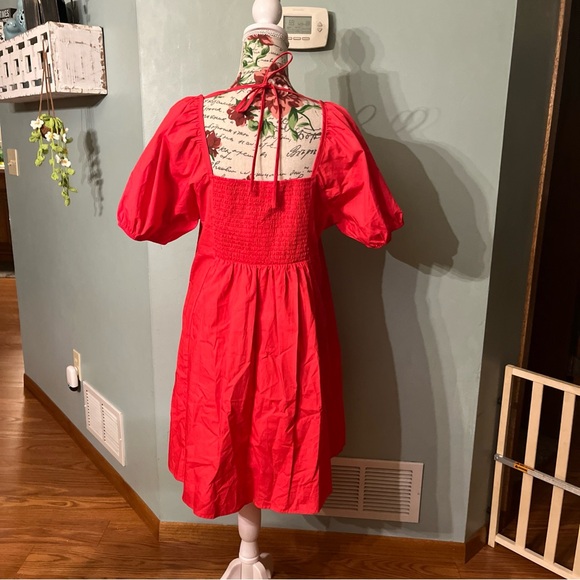 Draper James Red Midi Dress - Picture 2 of 5